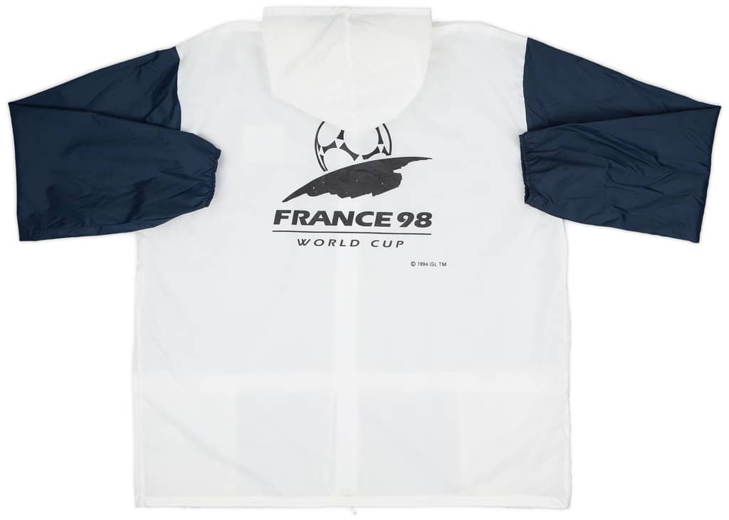 1998-00 France 98 World Cup Hooded Rain Jacket - 7/10 - (3XL)