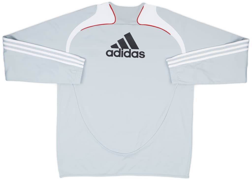 2008-09 Liverpool adidas Sweat Top - 8/10 - (XL)