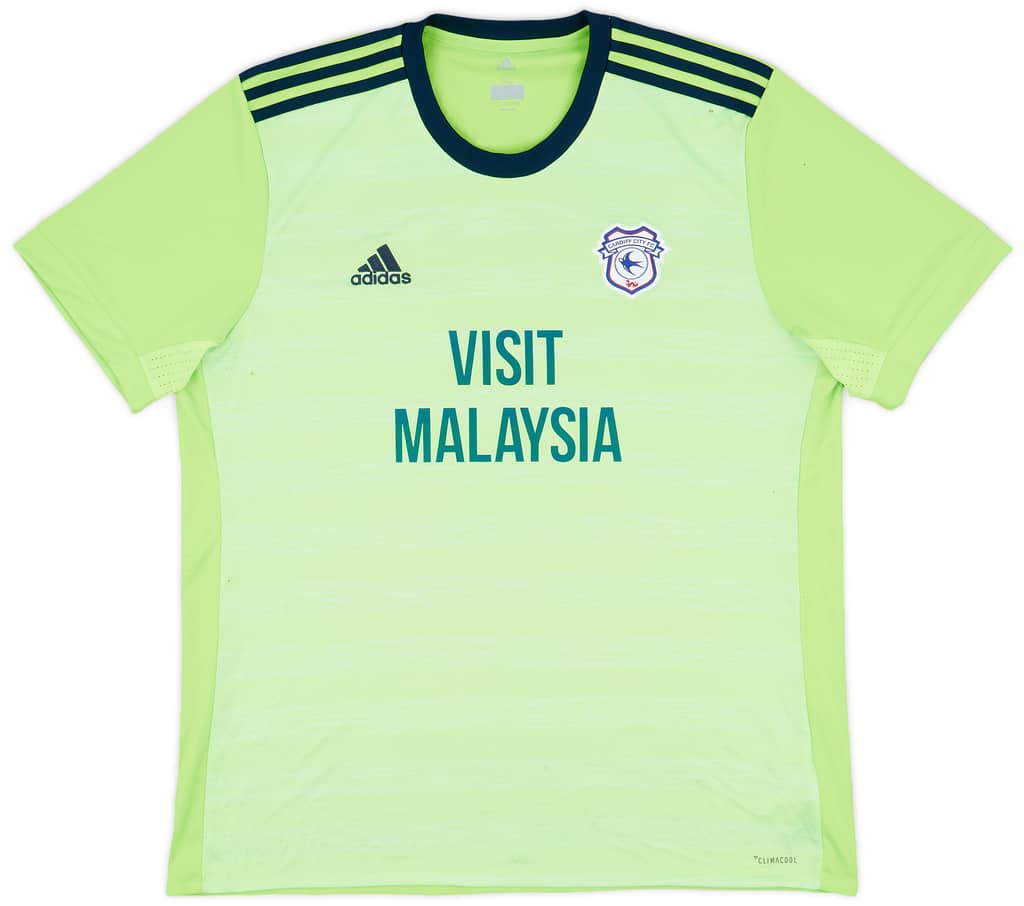 2017-18 Cardiff City Away Shirt - 8/10 - (XL)
