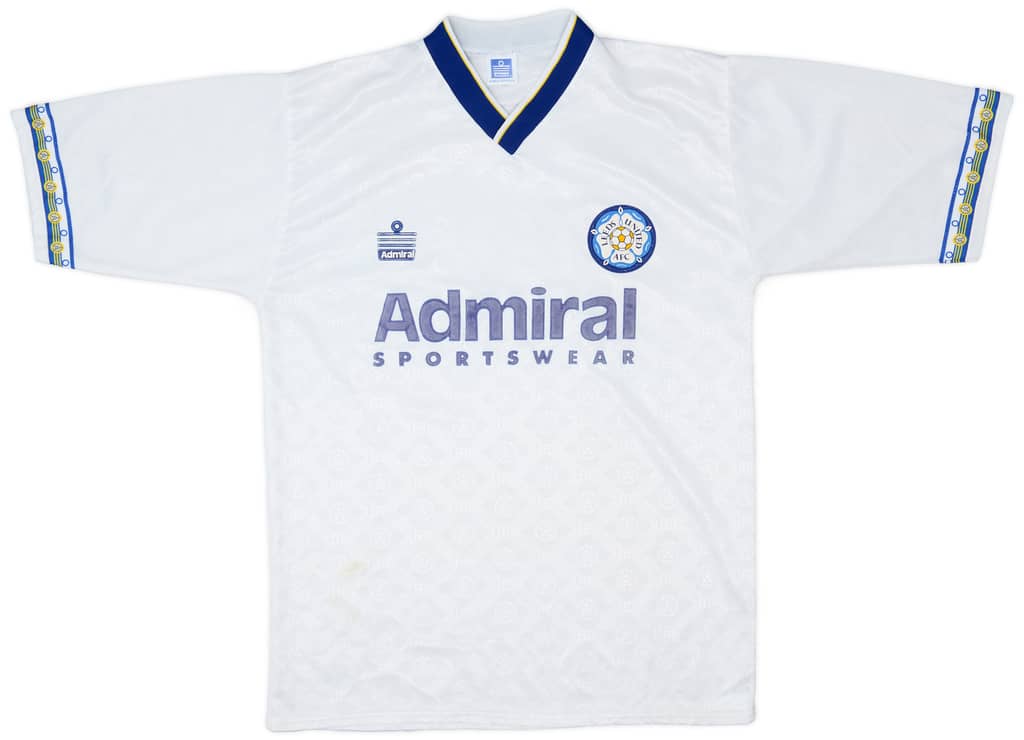 1992-93 Leeds United Home Shirt - 7/10 - (L)