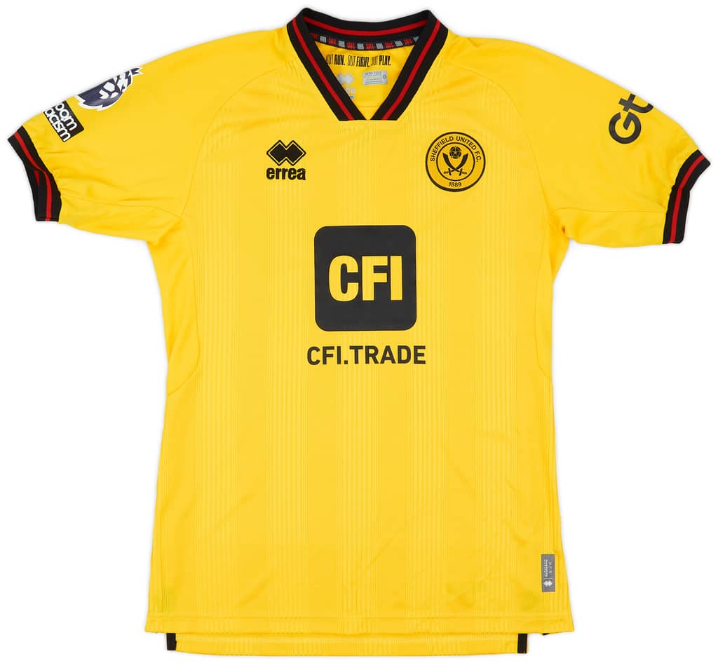 2023-24 Sheffield United Match Issue Away Shirt Osborn #23