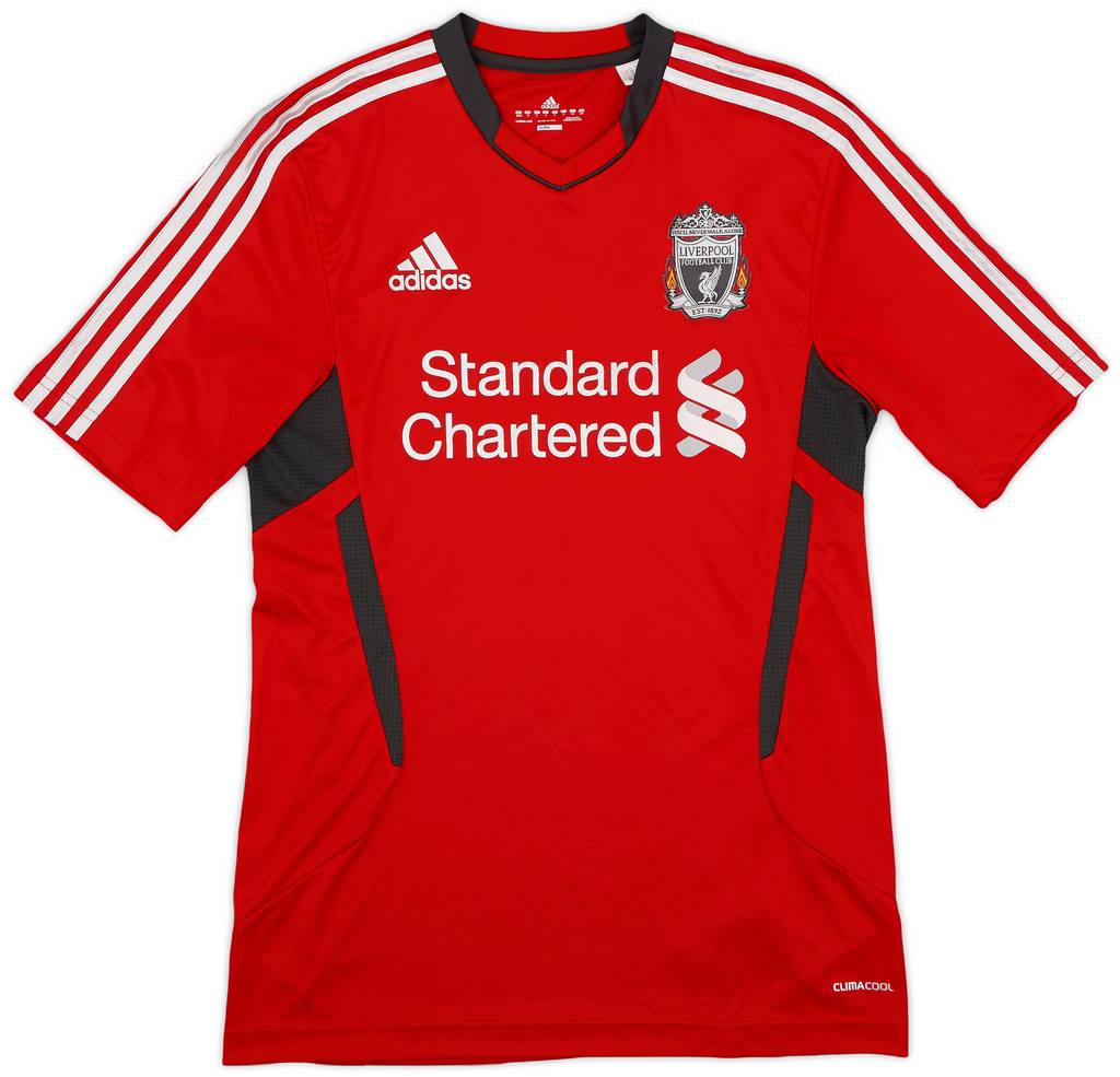 2011-12 Liverpool adidas Training Shirt - 8/10 - (S)
