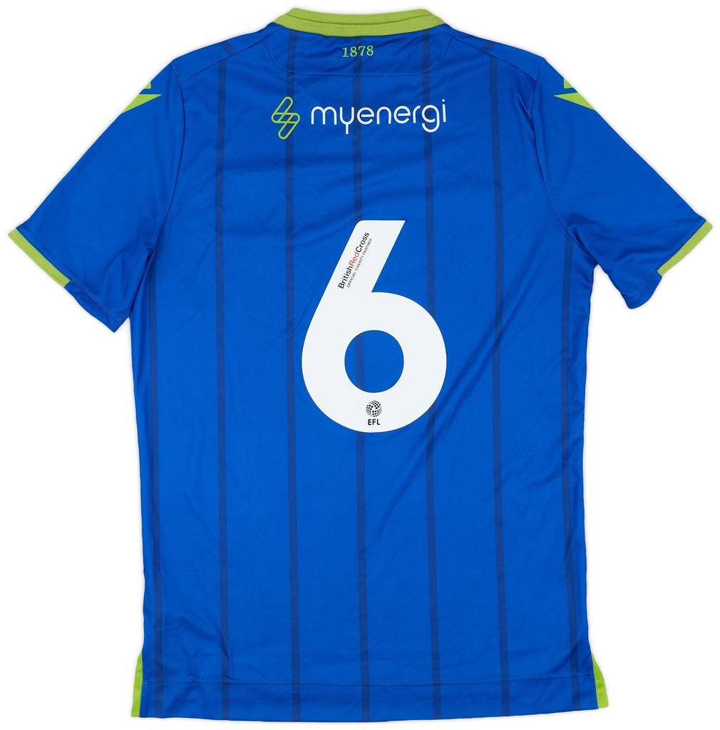 2022-23 Grimsby Town Away Shirt #6 - 8/10 - (L)