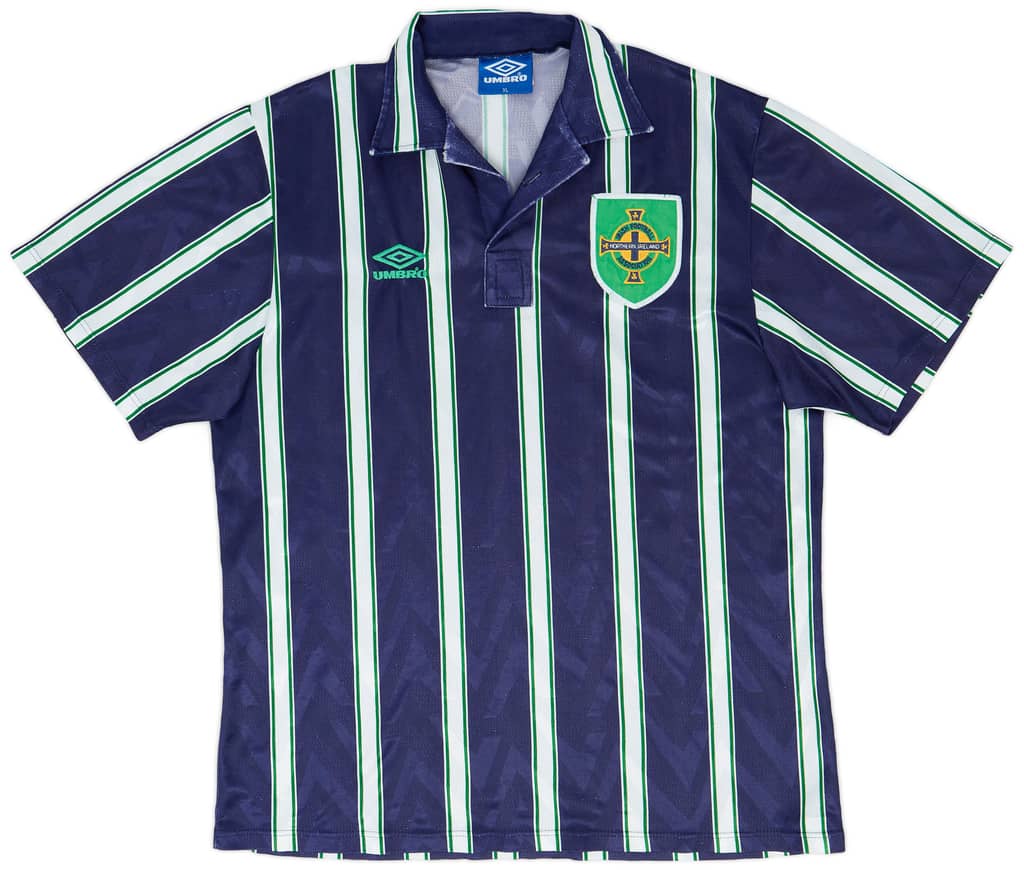 1992-94 Northern Ireland Away Shirt - 6/10 - (XL)