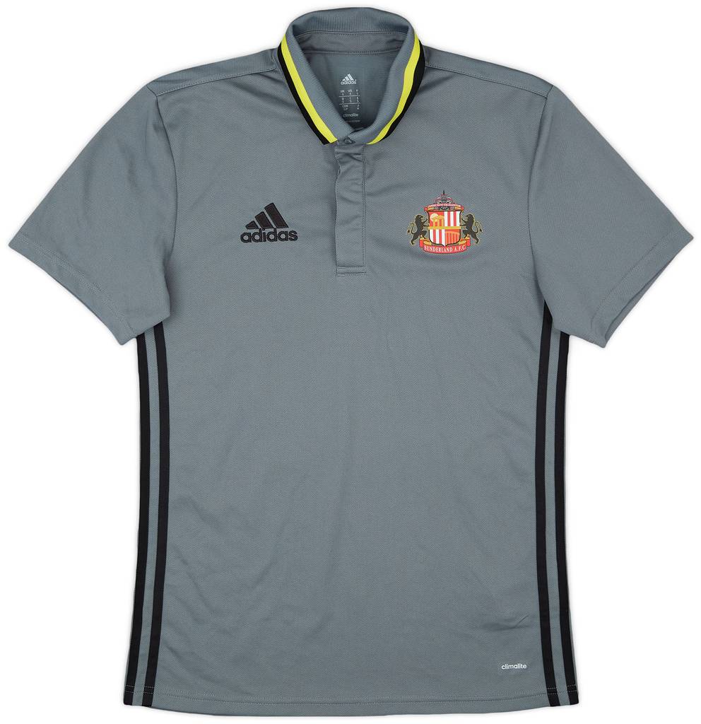 2015-16 Sunderland adidas Polo Shirt - 8/10 - (S)