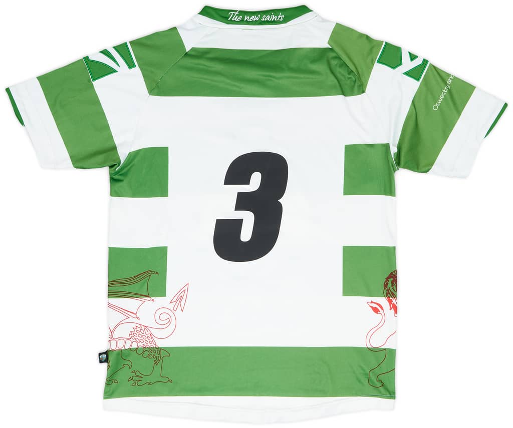 2009-10 The New Saints Match Issue Home Shirt #3