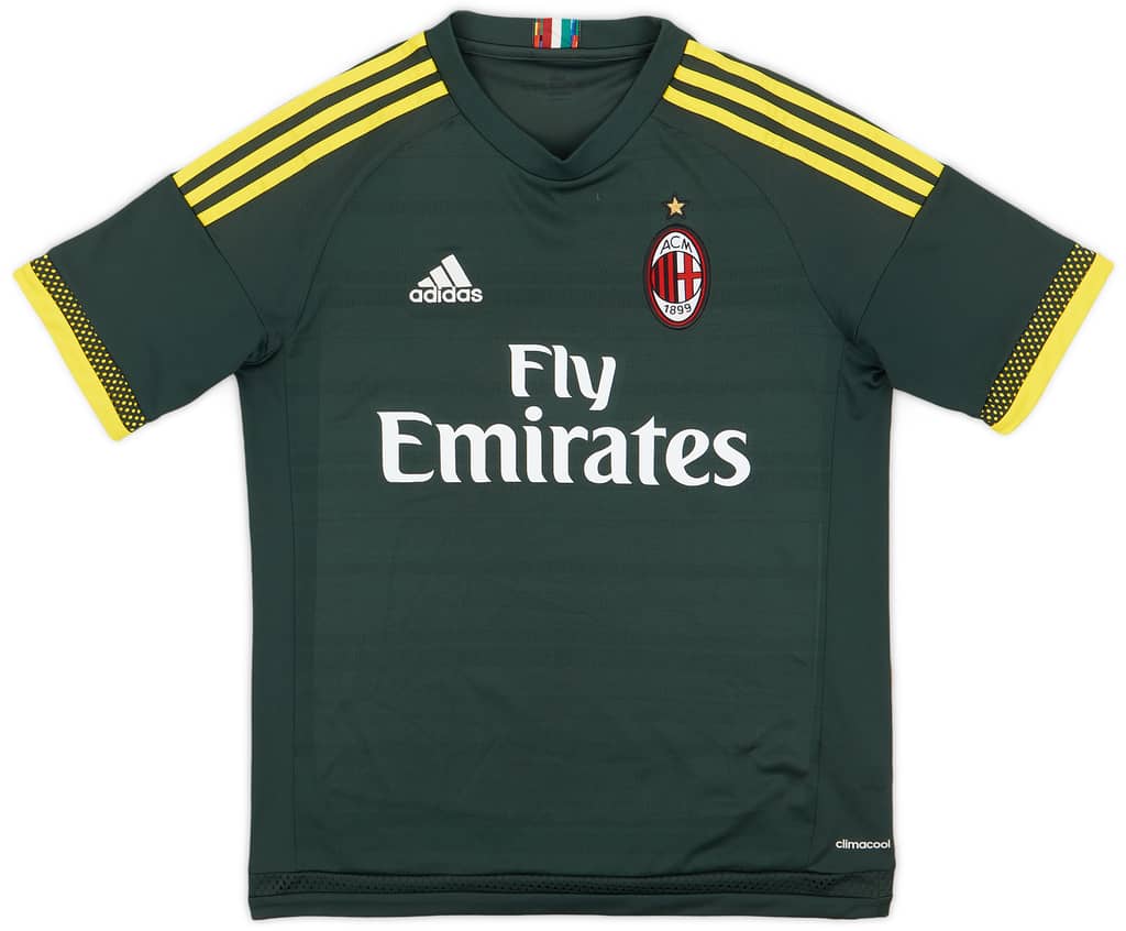 2015-16 AC Milan Third Shirt - 8/10 - (S)