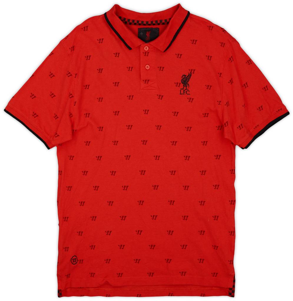 2013-14 Liverpool Warrior Polo Shirt - 9/10 - (M)