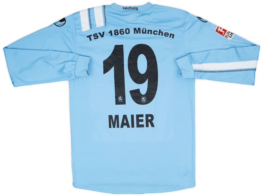 2011-12 1860 Munich Home L/S Shirt Maier #19 - 5/10 - (M)