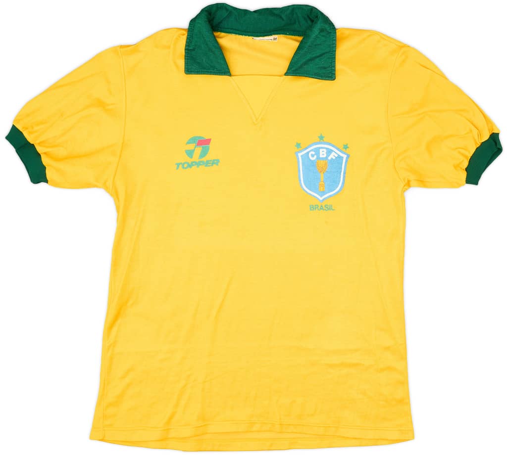 1990 Brazil Home Shirt - 9/10 - (M)