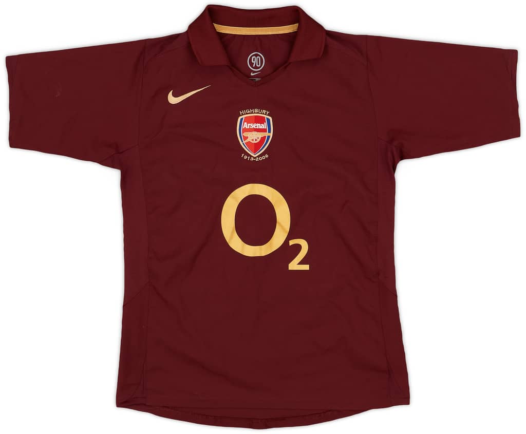 2005-06 Arsenal Home Shirt - 8/10 - (M.Boys)