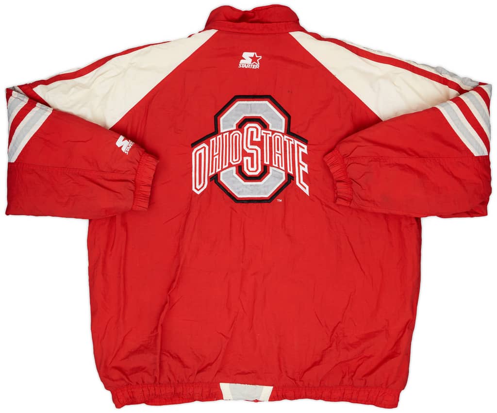 1990s Ohio State Buckeyes Starter Rain Coat - 6/10 - (XXL)