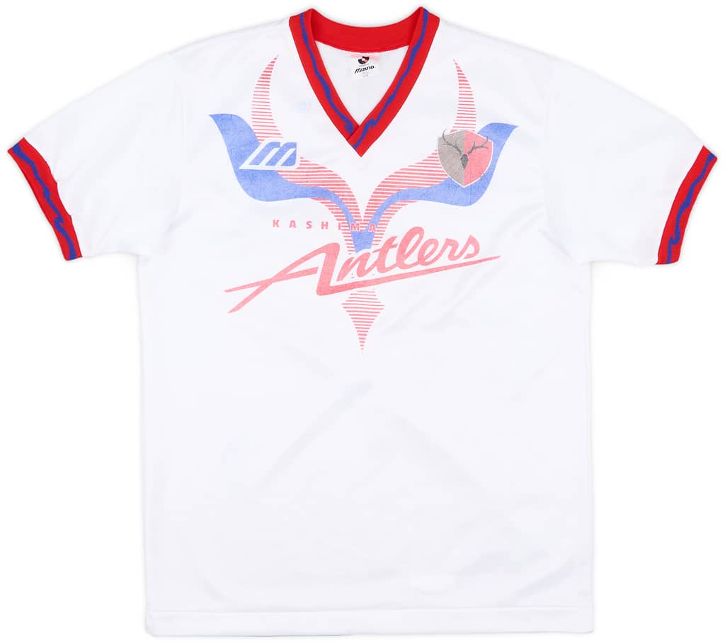 1993-95 Kashima Antlers Mizuno Training Shirt - 5/10 - (L)