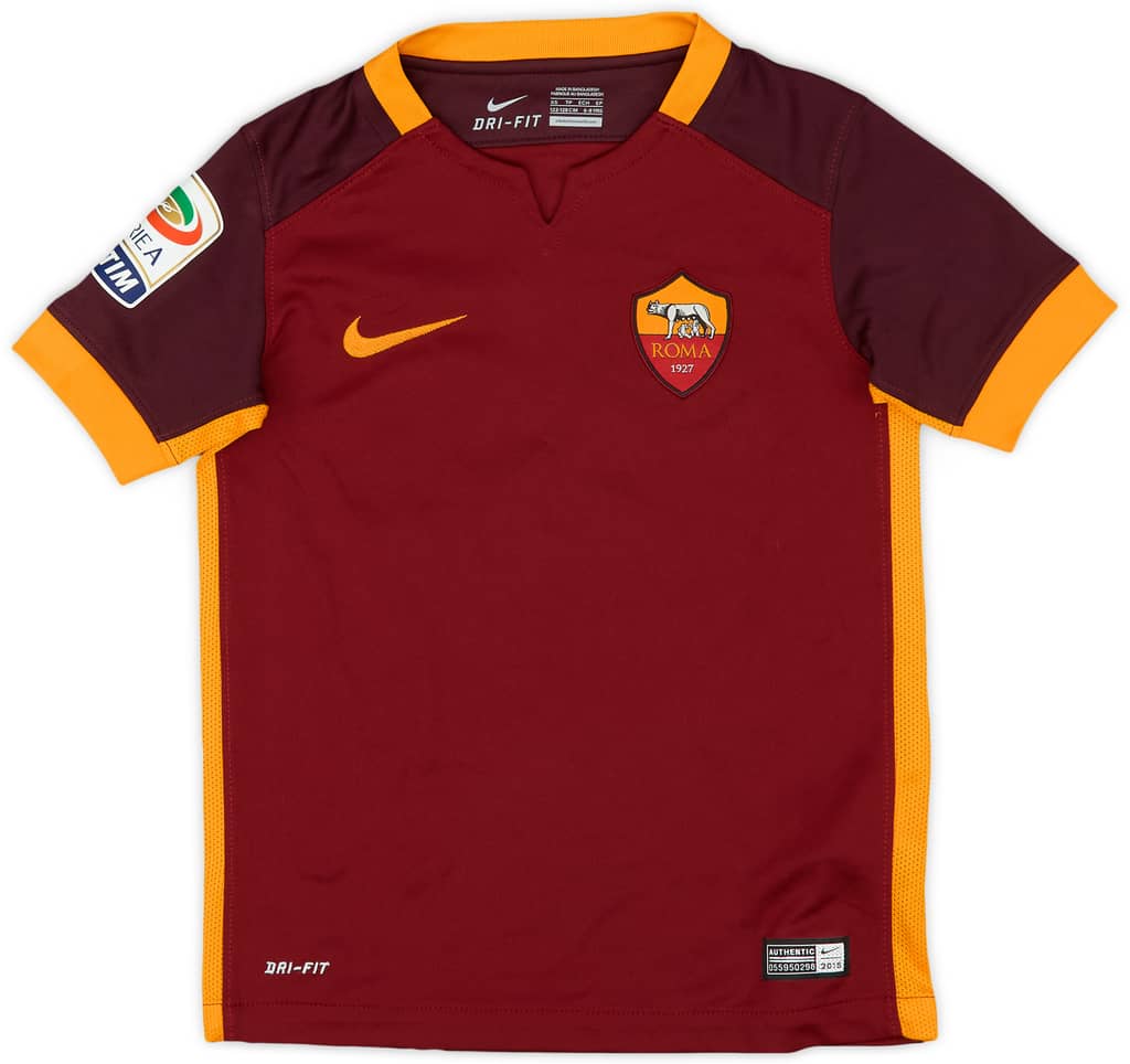 2015-16 Roma Home Shirt Nancho #29 - 9/10 - (S.Boys)