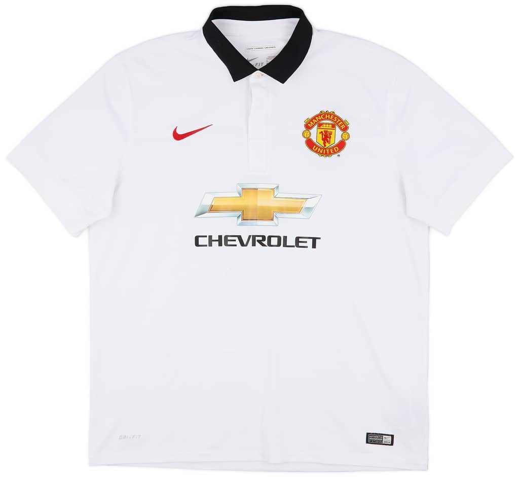 2014-15 Manchester United Away Shirt Mata #8 - 9/10 - (XL)