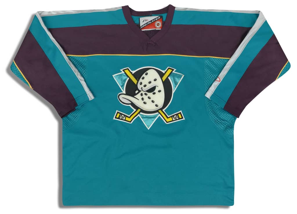 1999-00 Anaheim Ducks Pro Player Jersey (Alternate) S