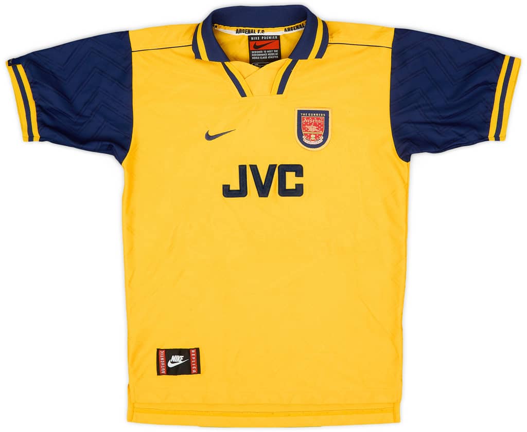 1996-97 Arsenal Away Shirt - 6/10 - (L.Boys)