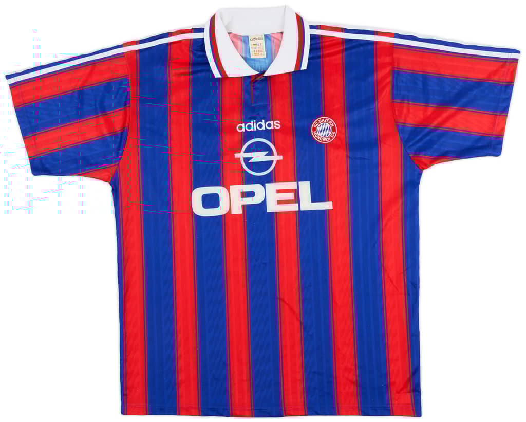1995-97 Bayern Munich Home Shirt Sforza #14 - 8/10 - (XL)