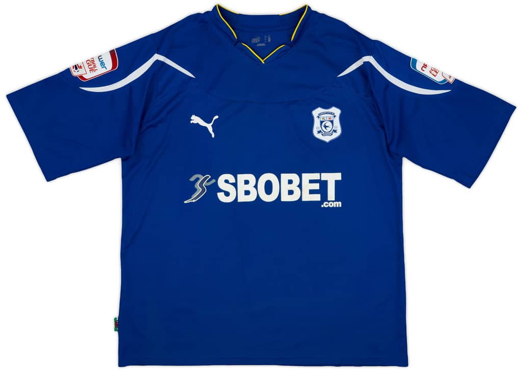 2010-11 Cardiff Home Shirt - 6/10 - (XXL)