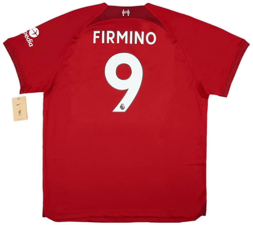 2022-23 Liverpool Home Shirt Firmino #9 (XXL)