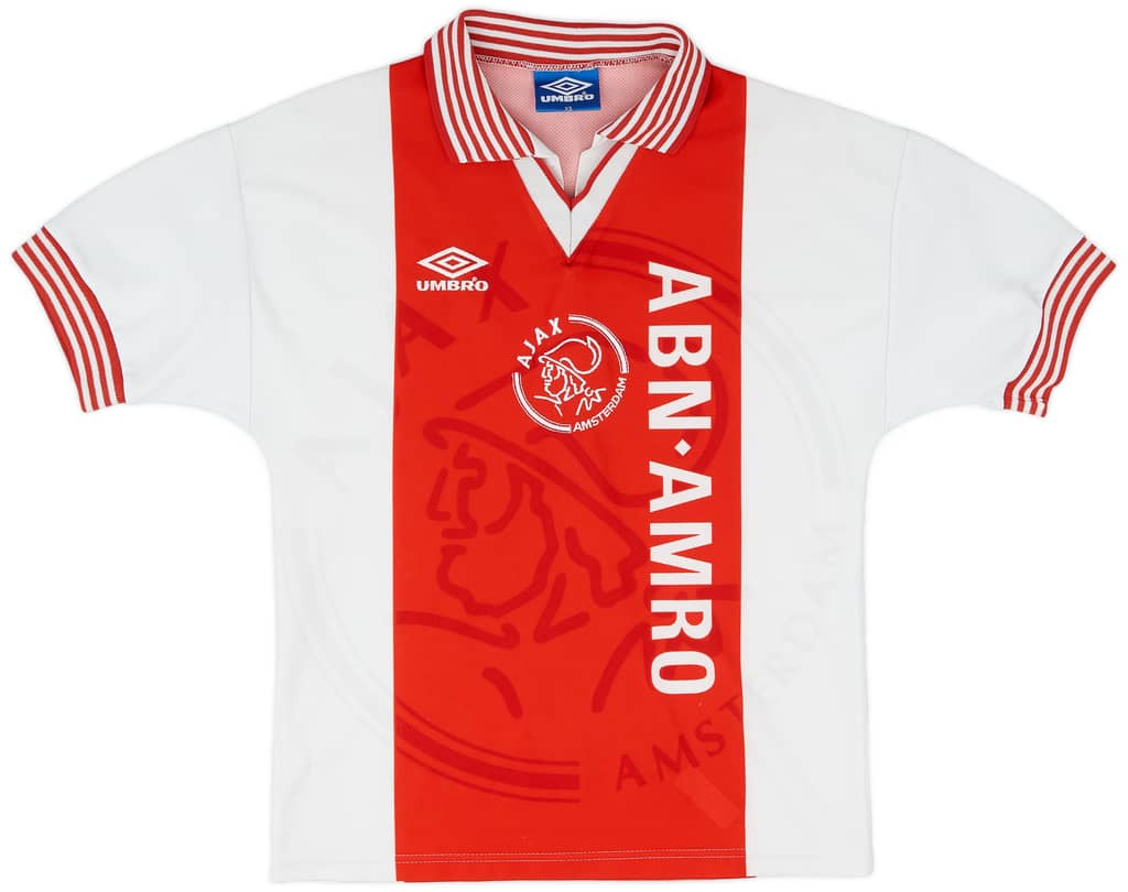 1995-96 Ajax Home Shirt - 8/10 - (XS)