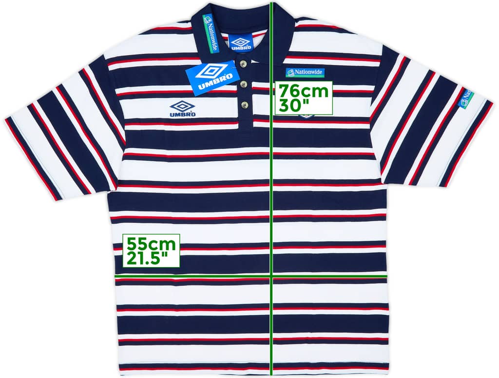 2002-04 England Umbro Polo Shirt (L)
