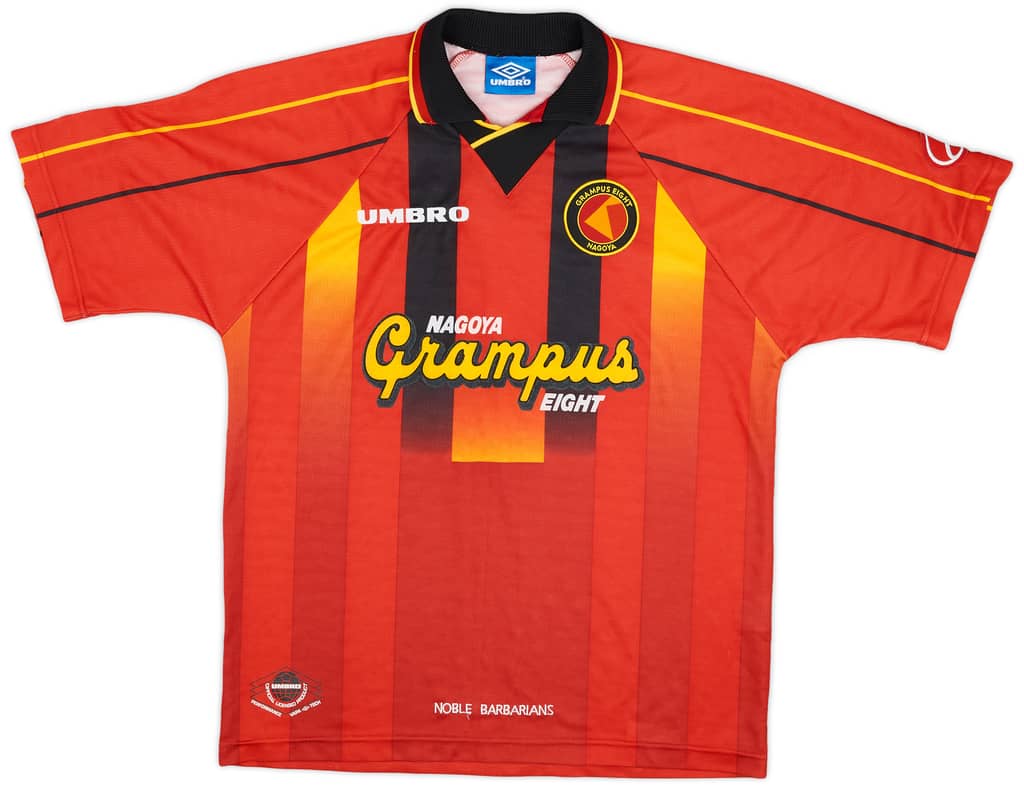 1996-98 Nagoya Grampus Eight Home Shirt - 9/10 - (L)