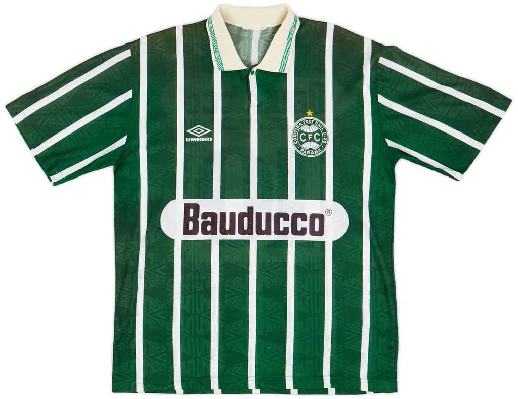 1993 Coritiba Away Shirt #10 - 8/10 - (XL)