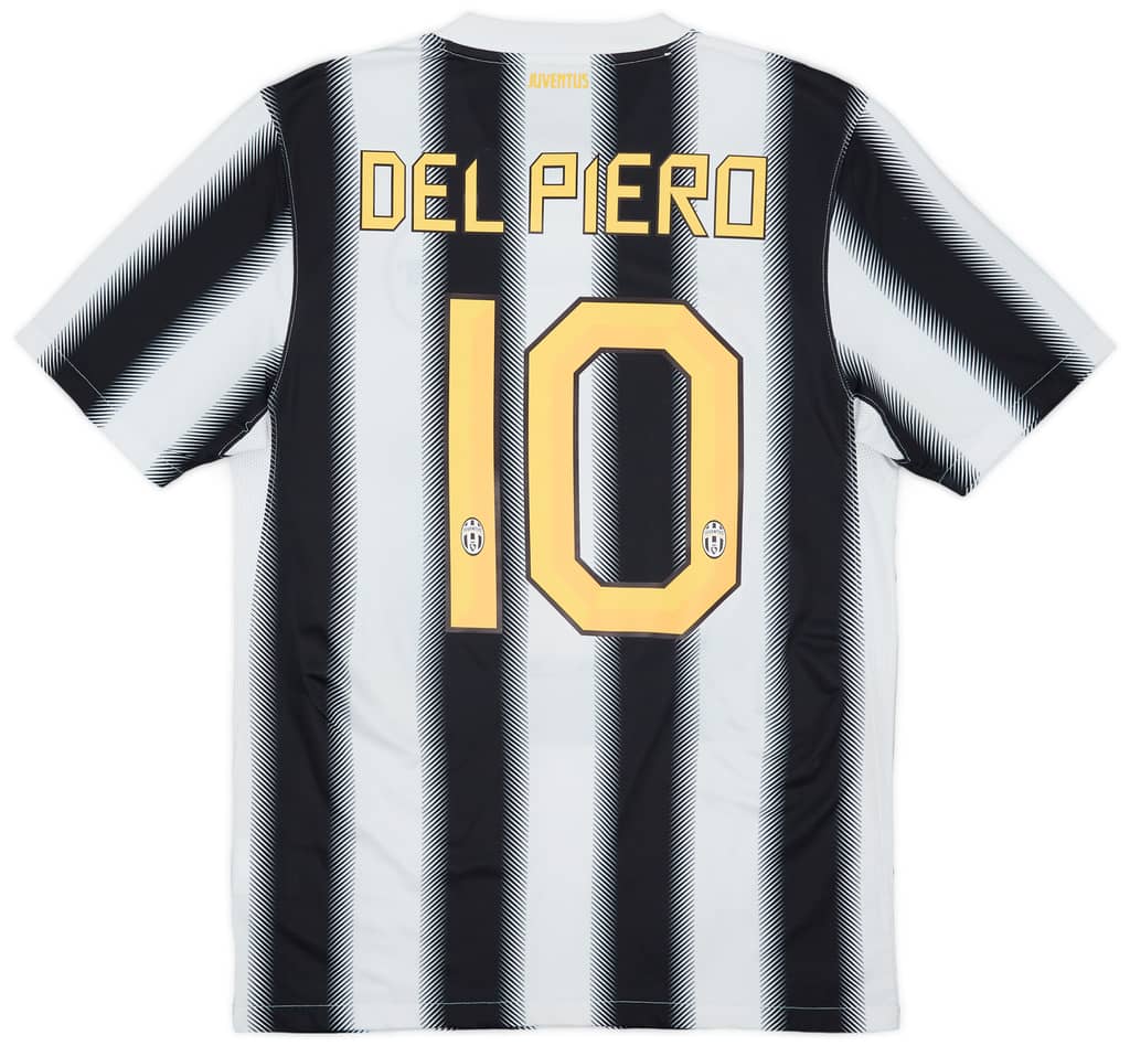2011-12 Juventus Home Shirt Del Piero #10 - 7/10 - (S)