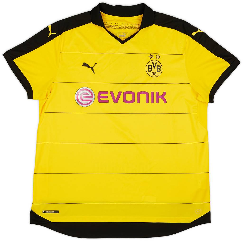 2015-16 Borussia Dortmund Home Shirt Bender #6 - 9/10 - (3XL)