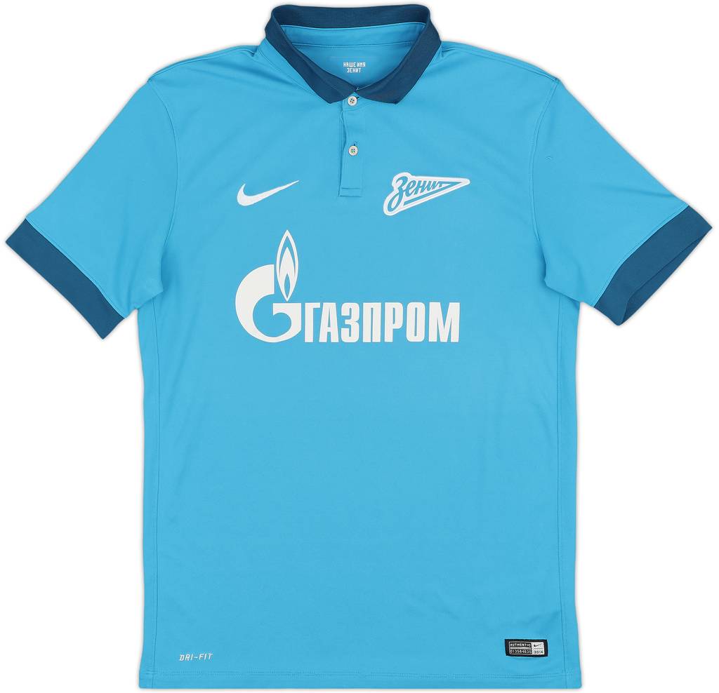 2014-15 Zenit St. Petersburg Home Shirt - 6/10 - (M)