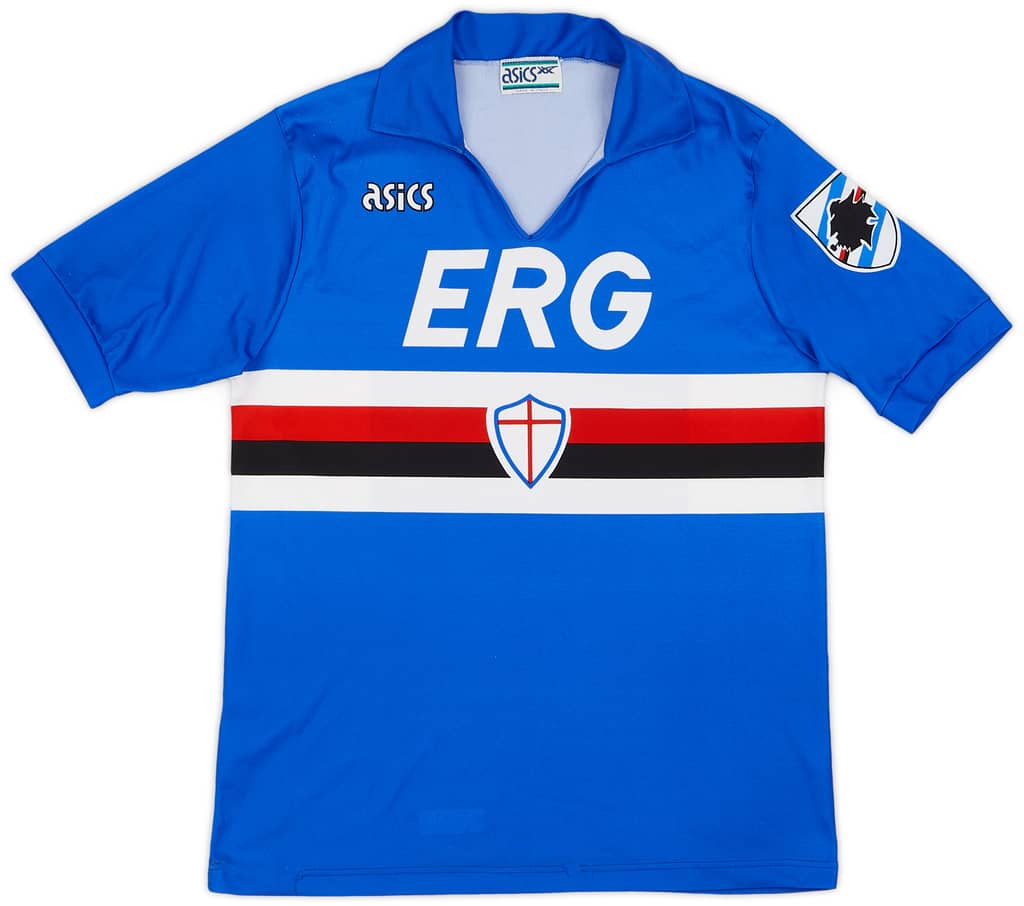 1990-91 Sampdoria Home Shirt - 8/10 - (M)