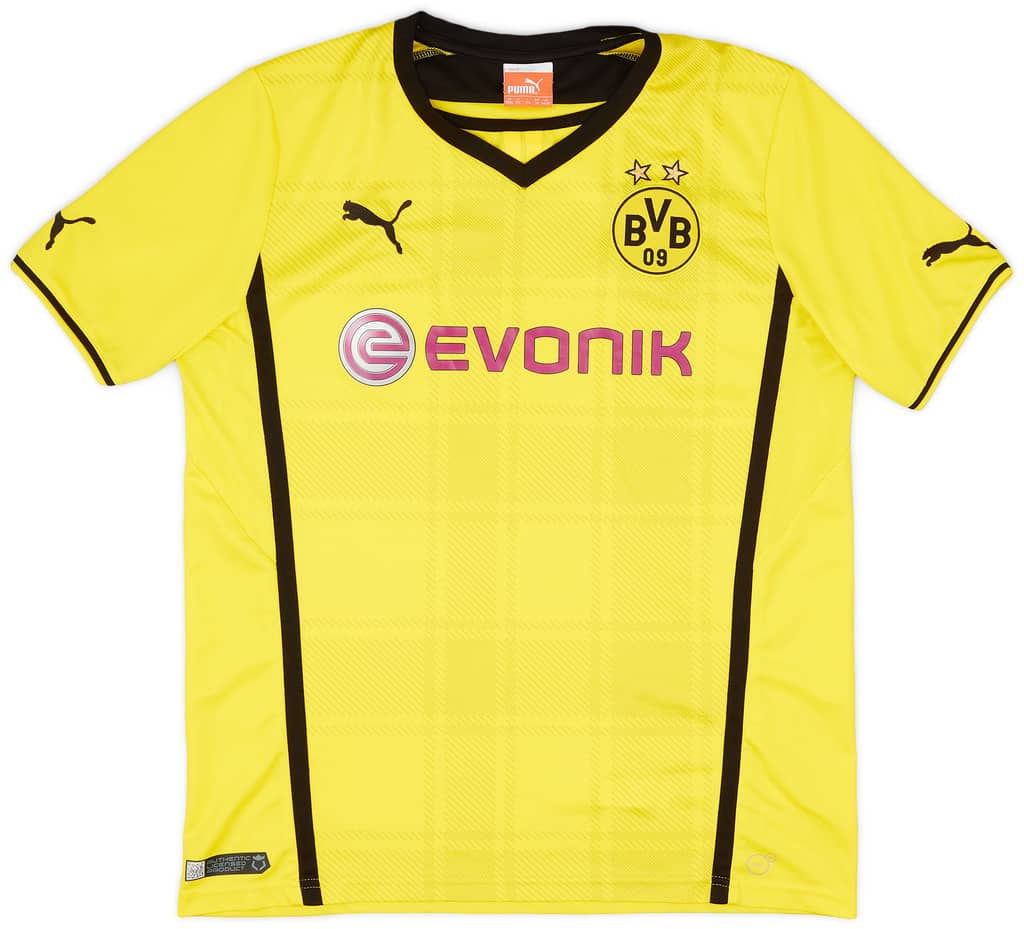 2013-14 Borussia Dortmund Home Shirt - 8/10 - (XXL.Boys)