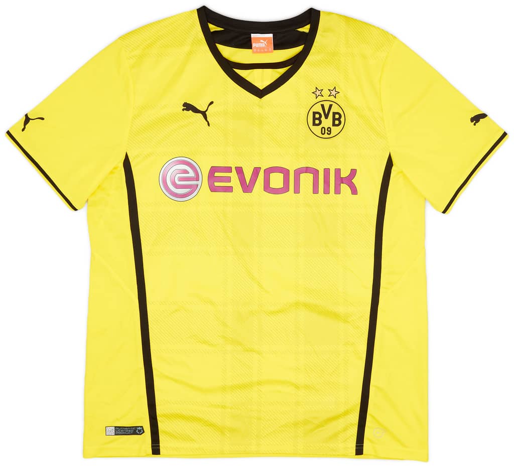 2013-14 Borussia Dortmund Home Shirt - 10/10 - (XL)
