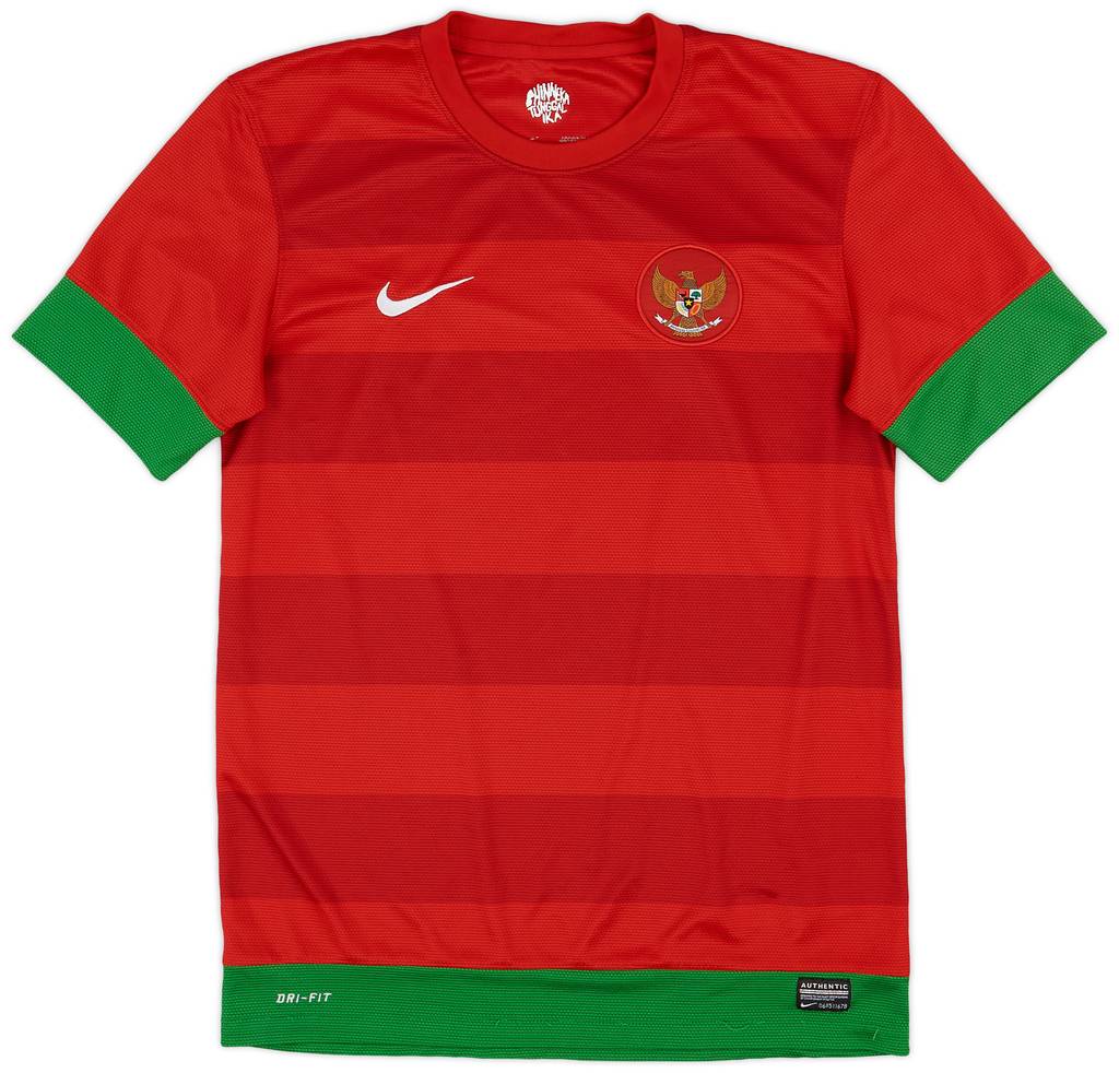 2012 Indonesia Home Shirt - 8/10 - (M)