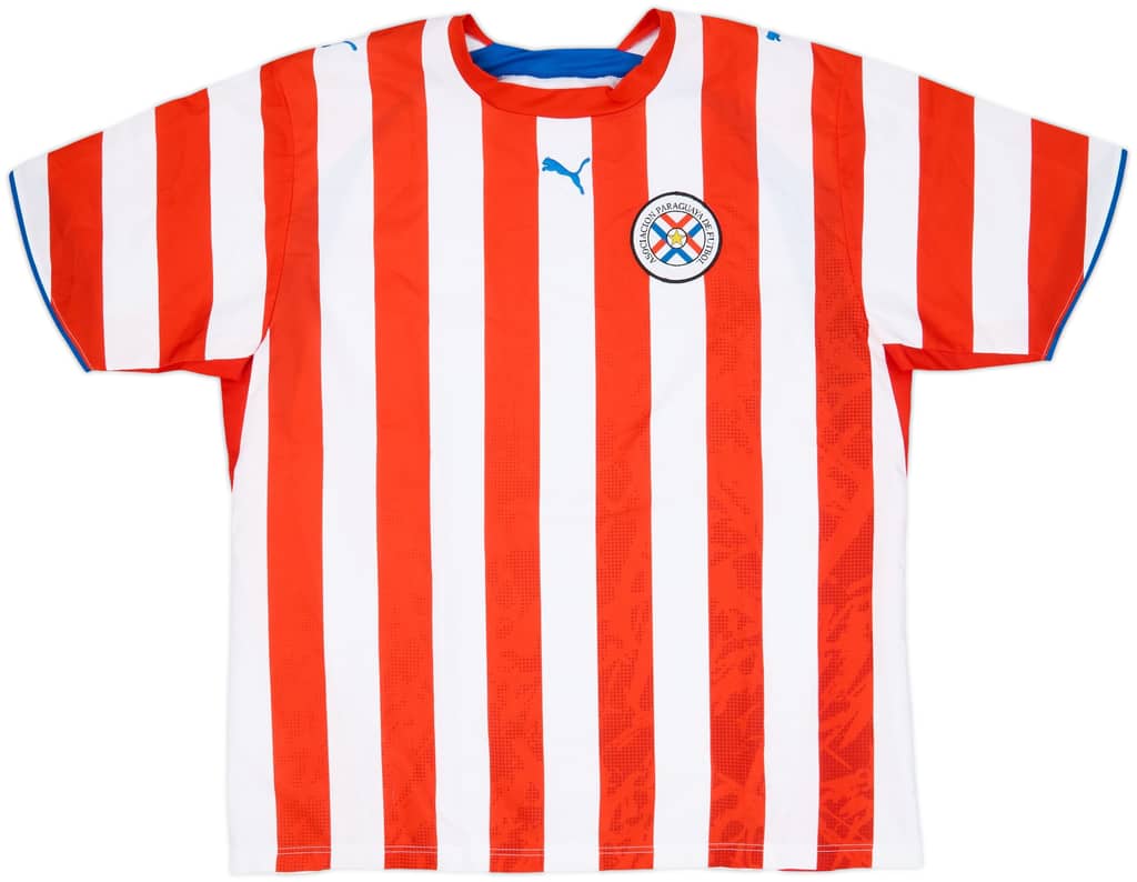 2006-07 Paraguay Home Shirt - 9/10 - (XL)