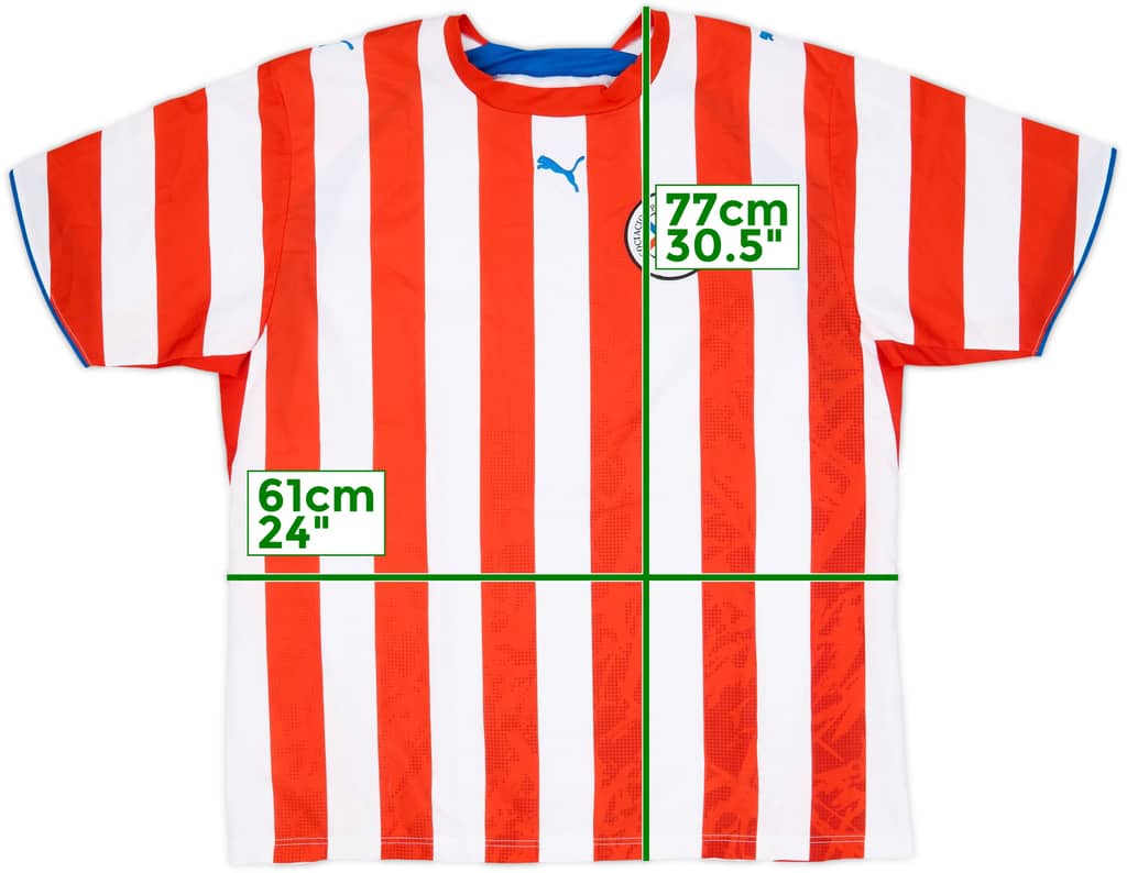 2006-07 Paraguay Home Shirt - 9/10 - (XL)