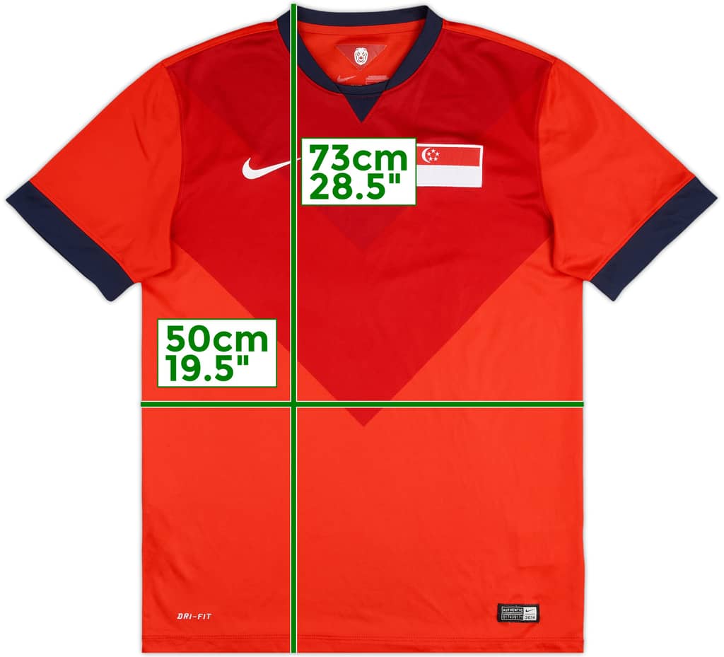 2014 Singapore Home Shirt - 8/10 - (L)