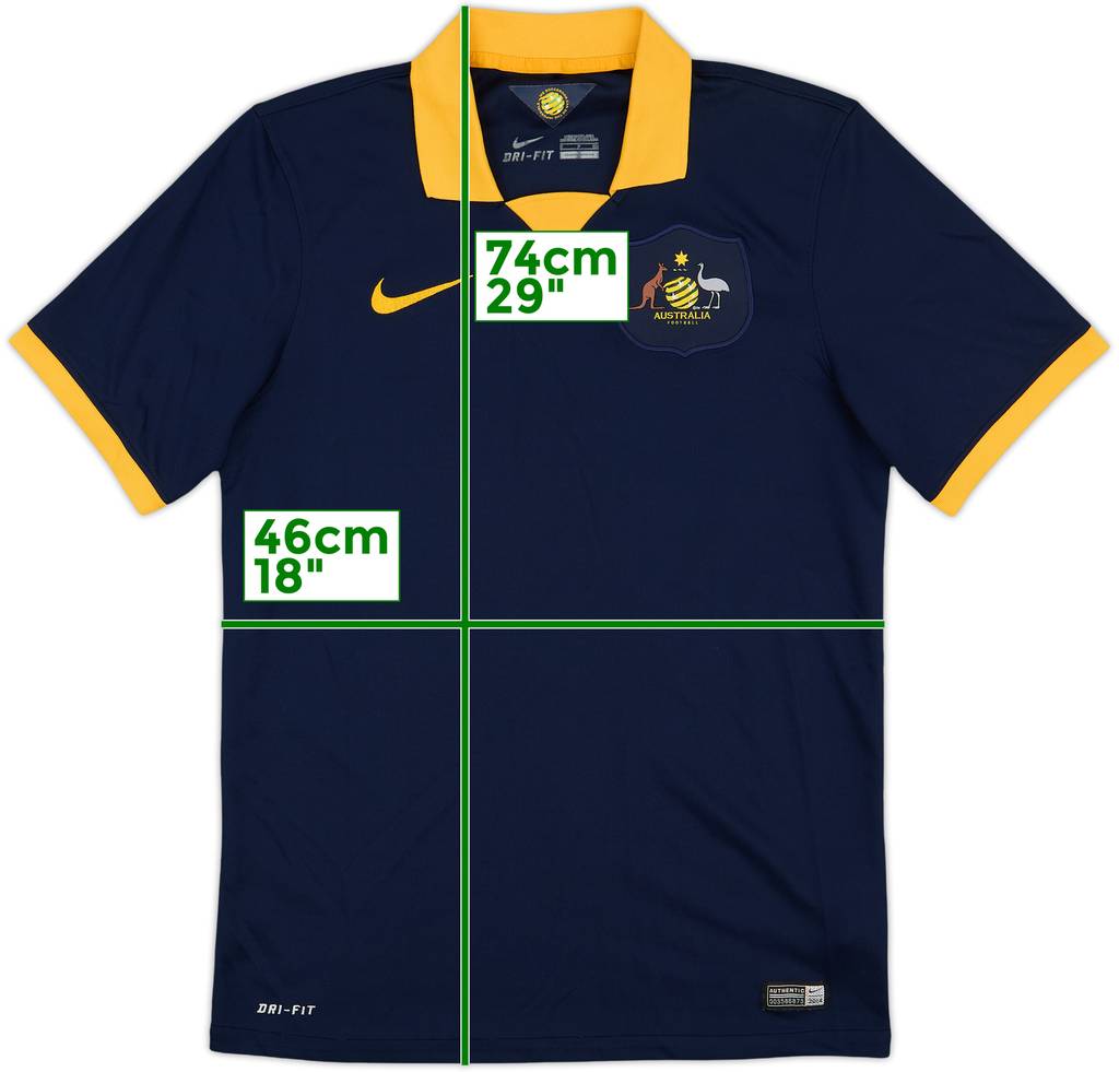 2014-16 Australia Away Shirt - 8/10 - (S)
