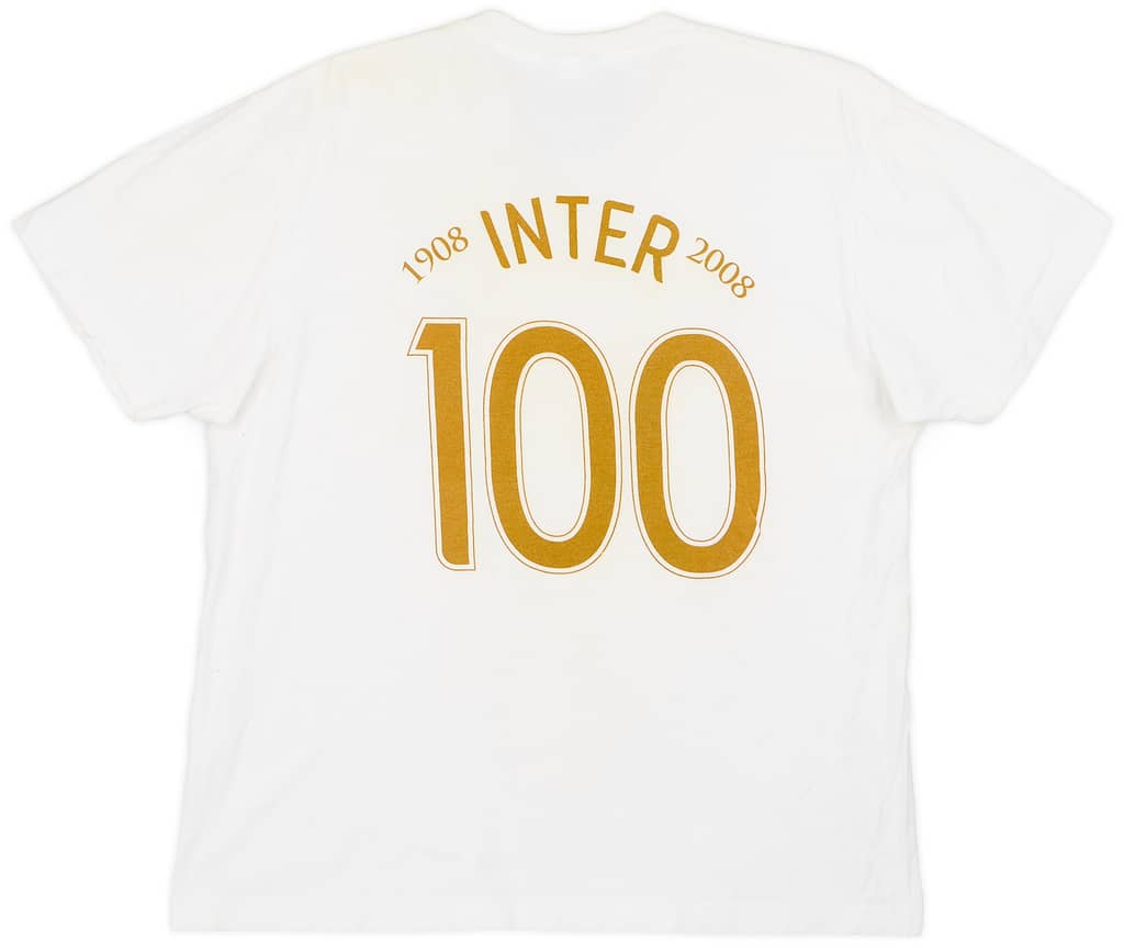 2007-08 Inter Milan Nike Centenary Leisure Tee - 5/10 - (L)