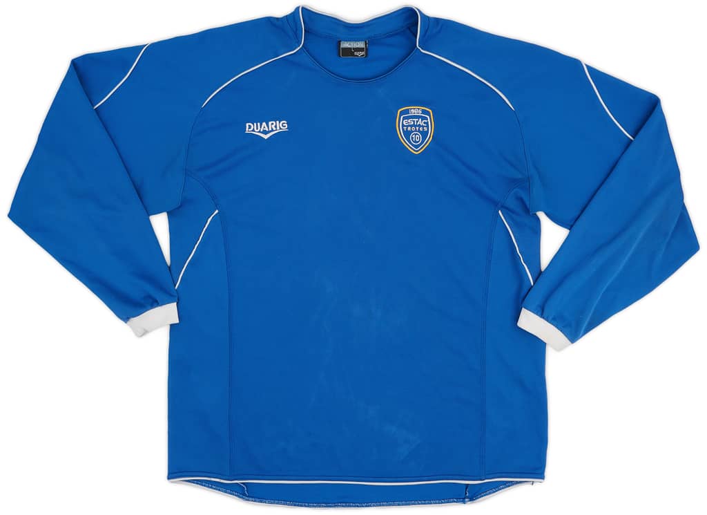 2010-11 Troyes Duarig Training L/S Shirt - 7/10 - (L)