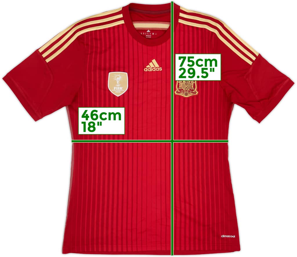 2013-15 España Local Camiseta - 5/10 - (M)