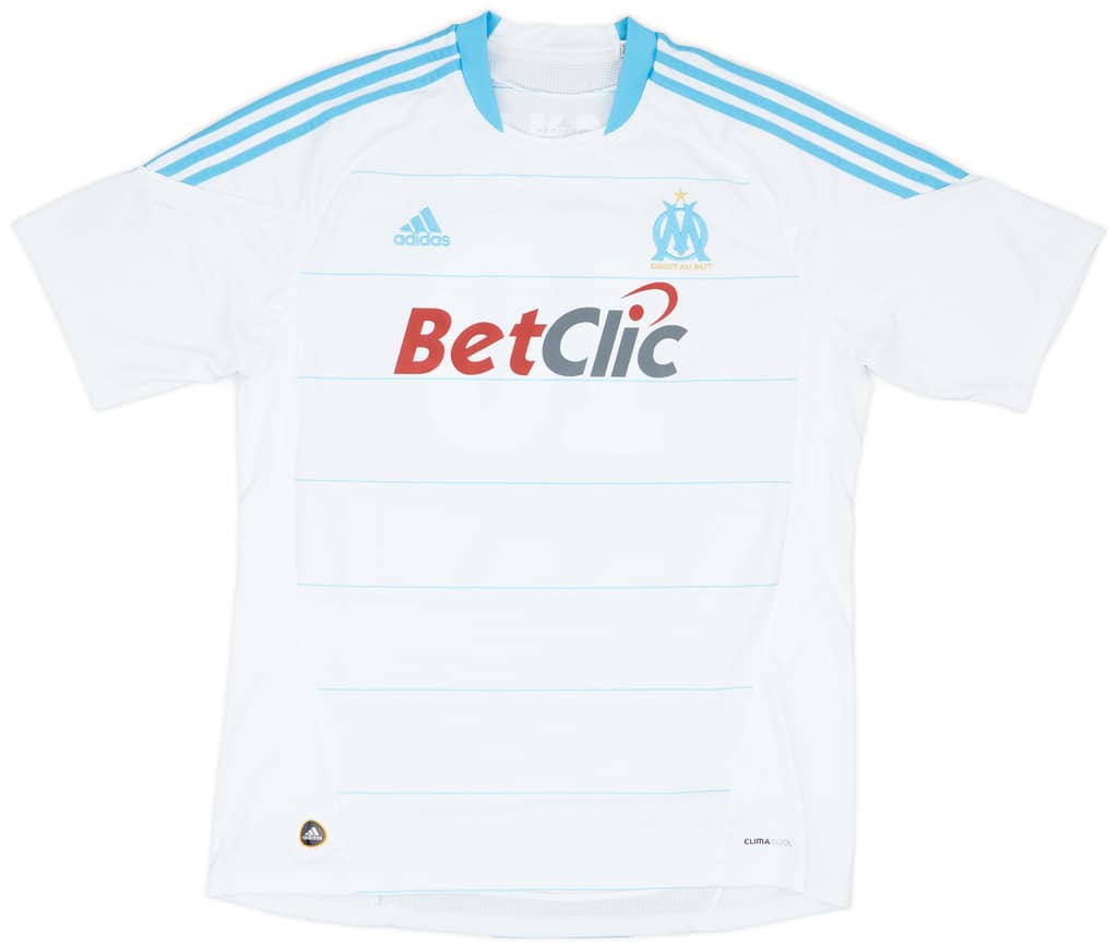 2010-11 Olympique Marseille Home Shirt Gignac #10 - 10/10 - (XL)