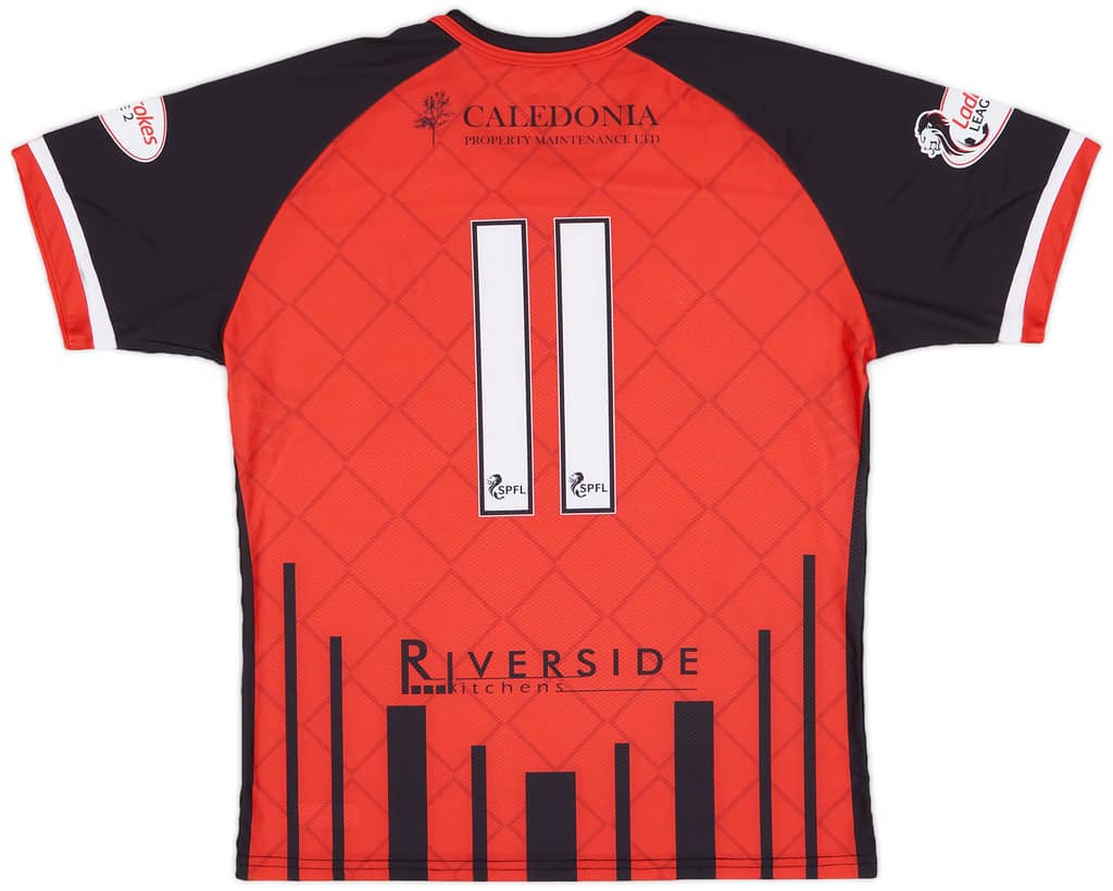 2018-20 Elgin City Match Issue Away Shirt #11