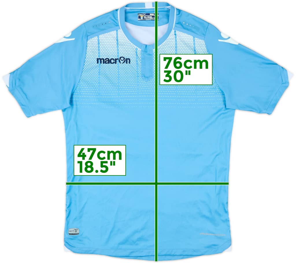 2015-16 Lazio Home Shirt - 9/10 - (M)