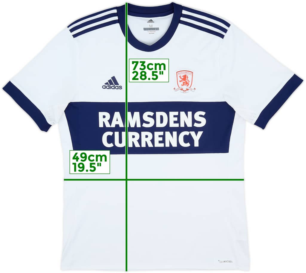 2017-18 Middlesbrough Away Shirt - 8/10 - (M)