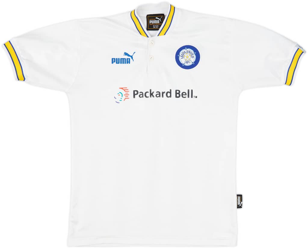 1996-98 Leeds United Home Shirt - 8/10 - (XL.Boys)