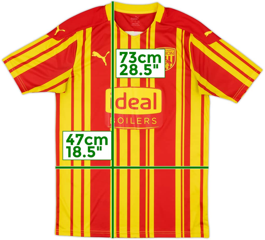 2020-21 West Brom Third Shirt - 9/10 - (M)