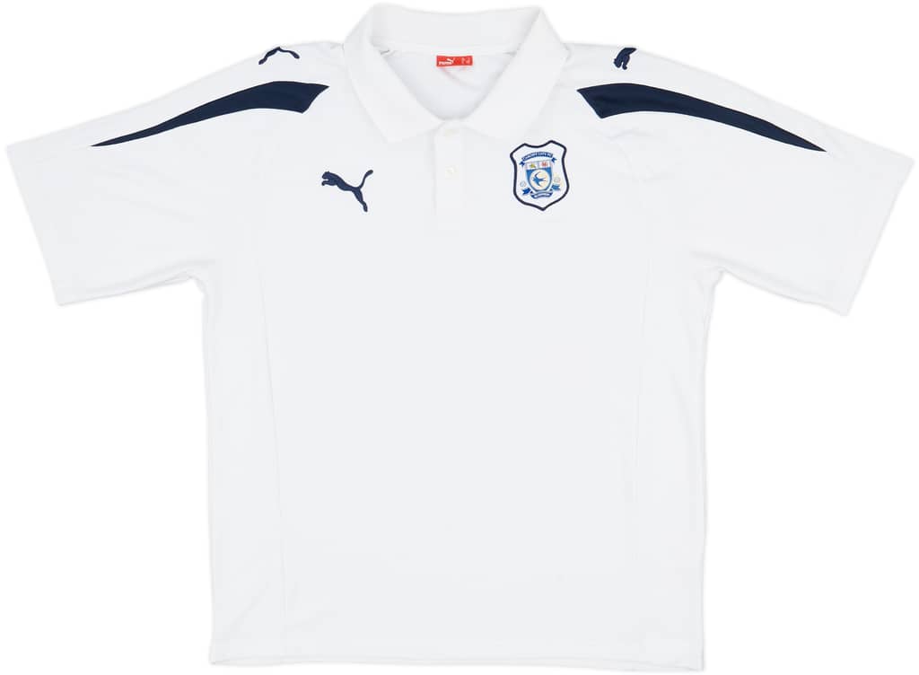 2010-11 Cardiff City Puma Polo Shirt - 5/10 - (L)