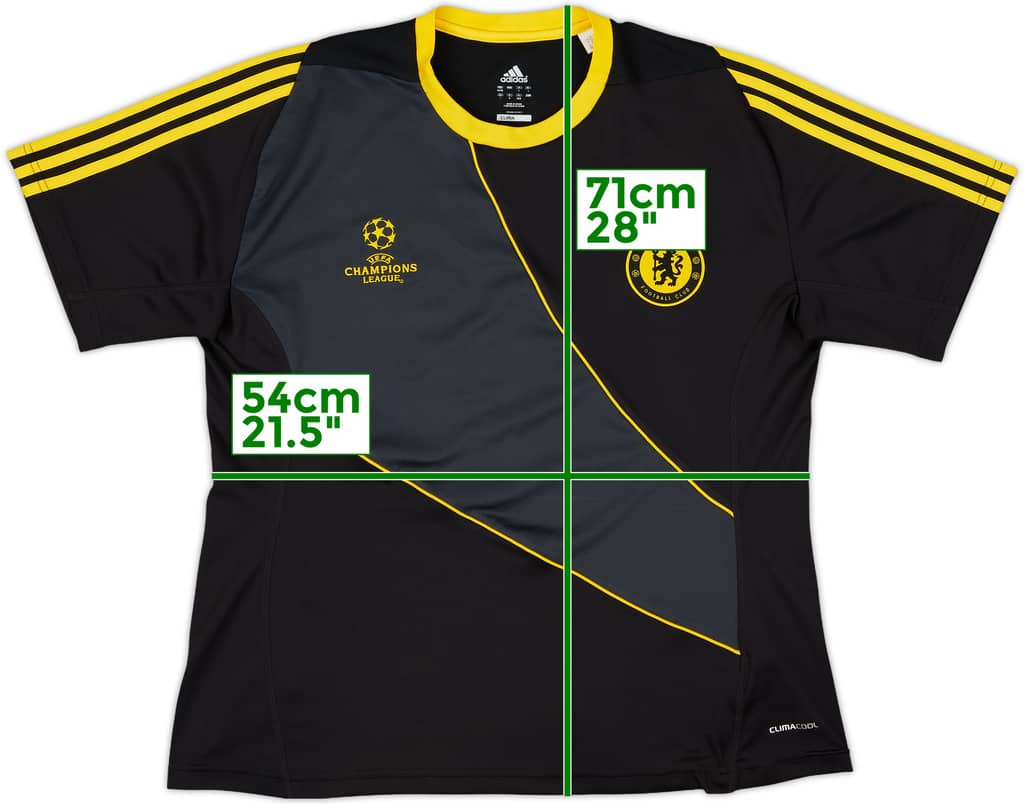 2012-13 Chelsea adidas CL Training Shirt - 8/10 - (XL)